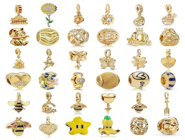 new popular 925 sterling silver gold lucky cat bee pineapple diy beads suitable for european charm bracelet ladies jewelry fashion accessori, Bronze;silver
new popular 925 sterling silver gold lucky cat bee pineapple diy beads suitable for european charm bracelet ladies jewelry fashion accessori, Bronze;silver