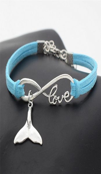 2019 new blue velvet leather suede bracelets metal silver infinity love sea animal whale tail wrap bangles women men femme wristba1083877, Golden;silver
2019 new blue velvet leather suede bracelets metal silver infinity love sea animal whale tail wrap bangles women men femme wristba1083877, Golden;silver