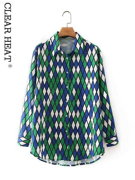 women's blouses shirts women fashion diamond print contrast shirt female long sleeve lapel single breasted blouse 2022 new office lady, White
women's blouses shirts women fashion diamond print contrast shirt female long sleeve lapel single breasted blouse 2022 new office lady, White