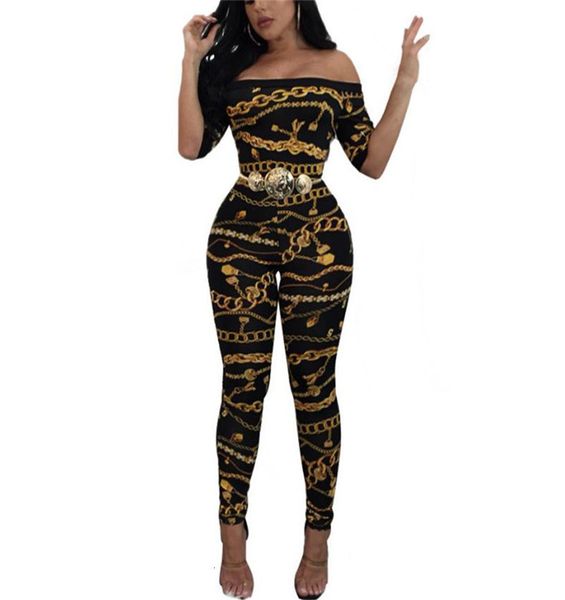 women's two piece pants spring/summer street fashion pants jumpsuit tight couple pants jumpsuit pants chain print off shoulder short s-, White
women's two piece pants spring/summer street fashion pants jumpsuit tight couple pants jumpsuit pants chain print off shoulder short s-, White