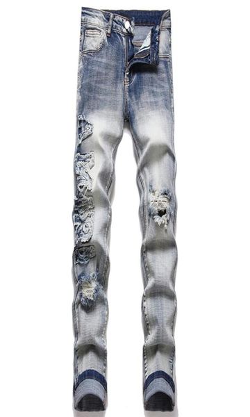 letter patch men039s distressed jeans spring ripped hole denim pants summer casual trousers slimfit stretch daily streetwear p2869309, Blue
letter patch men039s distressed jeans spring ripped hole denim pants summer casual trousers slimfit stretch daily streetwear p2869309, Blue
