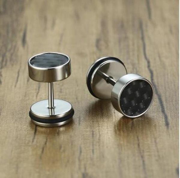 8mm mens carbon fiber stud earrings stainless steel illusion tunnel tapers plugs screw earings male jewelry1977313
8mm mens carbon fiber stud earrings stainless steel illusion tunnel tapers plugs screw earings male jewelry1977313