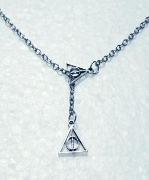 new triangle movie trendy jewelry antique silver the deathly hallows charm double cross pendant adjustable lariat chain necklace 87378973
new triangle movie trendy jewelry antique silver the deathly hallows charm double cross pendant adjustable lariat chain necklace 87378973