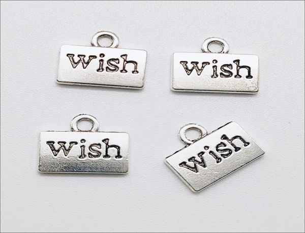 whole lot 100pcs letter wish antique silver charms pendants for jewelry making bracelet earrings diy keychain pendant 1211mm 6231754, Bronze;silver
whole lot 100pcs letter wish antique silver charms pendants for jewelry making bracelet earrings diy keychain pendant 1211mm 6231754, Bronze;silver
