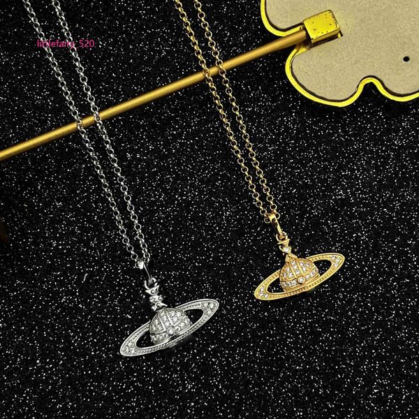 designer vivian necklace saturn pearl counterpart personality advanced collar chain small fragrance, Silver
designer vivian necklace saturn pearl counterpart personality advanced collar chain small fragrance, Silver