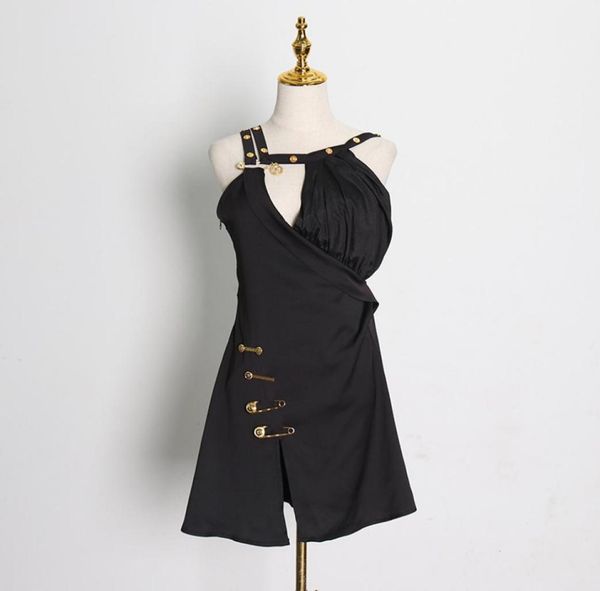 1115 2021 runway dress spring summer dress brand same style dress empire sleeveless stand collar black panelled sh5946093
1115 2021 runway dress spring summer dress brand same style dress empire sleeveless stand collar black panelled sh5946093