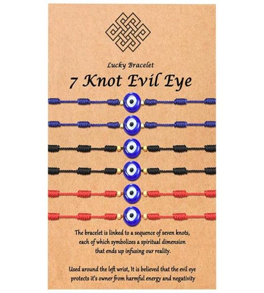7 knots blue evil eye bracelet paper card bracelet adjustable lucky red string bracelets women fashion jewelry friendship bracelet1596131, Golden;silver
7 knots blue evil eye bracelet paper card bracelet adjustable lucky red string bracelets women fashion jewelry friendship bracelet1596131, Golden;silver