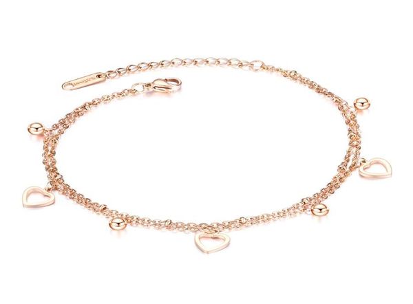 rose gold tiny anklets heart and beads chain anklets bracelet in stainless steel5006870, Red;blue
rose gold tiny anklets heart and beads chain anklets bracelet in stainless steel5006870, Red;blue