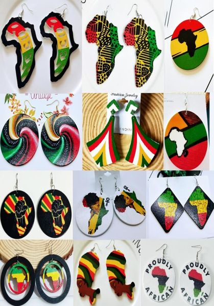 30 styles rasta wooden red yellow green bob marley jamaica reggae rastafari africa womens earrings1612603, Silver
30 styles rasta wooden red yellow green bob marley jamaica reggae rastafari africa womens earrings1612603, Silver