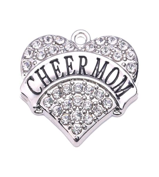 multi color cheer mom new love heart letter crystal charm pendant for diy jewelry making accessories7030572, Silver
multi color cheer mom new love heart letter crystal charm pendant for diy jewelry making accessories7030572, Silver