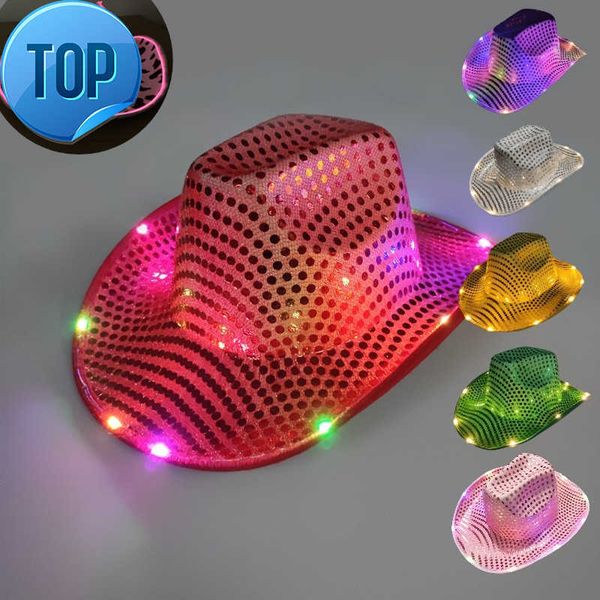 wholesale fashion unformed shiny jazz hat glitter holiday party design your own neon light up cowboy hat girl for men sale, Blue;gray
wholesale fashion unformed shiny jazz hat glitter holiday party design your own neon light up cowboy hat girl for men sale, Blue;gray