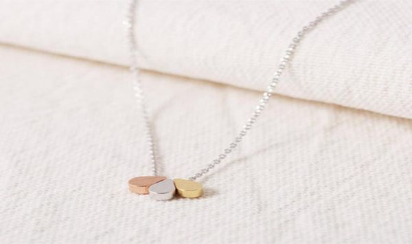 fashion tricolor water drop pendant gold plated teardrops necklace for women gift whole3696407, Silver
fashion tricolor water drop pendant gold plated teardrops necklace for women gift whole3696407, Silver