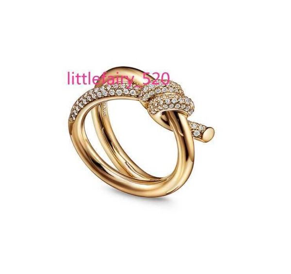 designer ring ladies rope knot ring luxury with diamonds fashion rings for women classic jewelry 18k gold plated rose wedding wholesale, Silver
designer ring ladies rope knot ring luxury with diamonds fashion rings for women classic jewelry 18k gold plated rose wedding wholesale, Silver