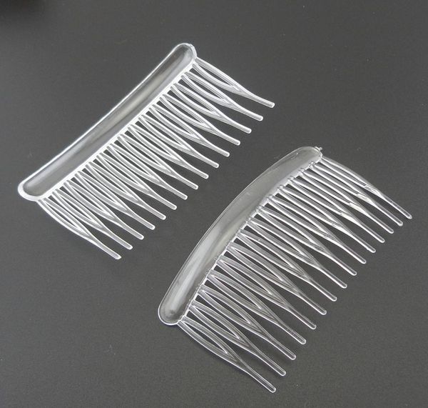 20pcs 15teeth medium size 45cm80cm white clear plain plastic hair combs for diy hair accessoriesside combs for bridal wedding7265690, White;golden
20pcs 15teeth medium size 45cm80cm white clear plain plastic hair combs for diy hair accessoriesside combs for bridal wedding7265690, White;golden