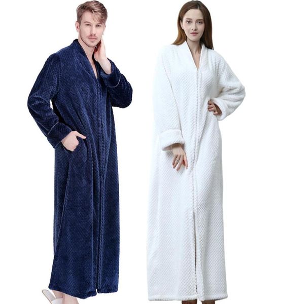 men winter thermal plus size extra long thick grid flannel bathrobe mens zipper warm bath robe dressing gown male luxury robes9485592, Black;brown
men winter thermal plus size extra long thick grid flannel bathrobe mens zipper warm bath robe dressing gown male luxury robes9485592, Black;brown