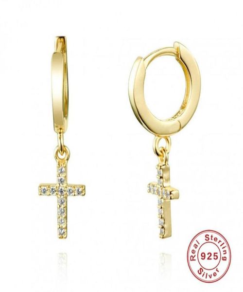 hoop huggie roxi 925 sterling silver shiny exquisite zircon cross drop earrings for women weddind party unusual jewelry3178786, Golden;silver
hoop huggie roxi 925 sterling silver shiny exquisite zircon cross drop earrings for women weddind party unusual jewelry3178786, Golden;silver