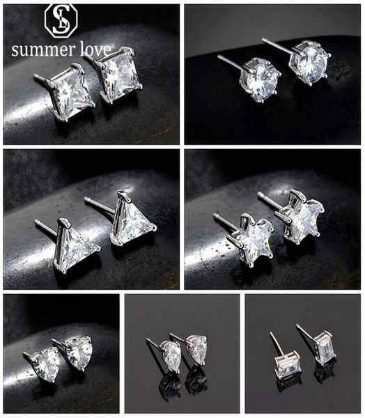 925 sterling silver cubic zirconia stud earrings for girl student heart round square star waterdrop shape a week 7 styles of small7660654, Golden;silver
925 sterling silver cubic zirconia stud earrings for girl student heart round square star waterdrop shape a week 7 styles of small7660654, Golden;silver
