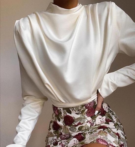 women039s jumpsuits rompers lucyever solid white satin long sleeve bodysuits women loose turtleneck summer jumpsuit woman8290378, Black;white
women039s jumpsuits rompers lucyever solid white satin long sleeve bodysuits women loose turtleneck summer jumpsuit woman8290378, Black;white