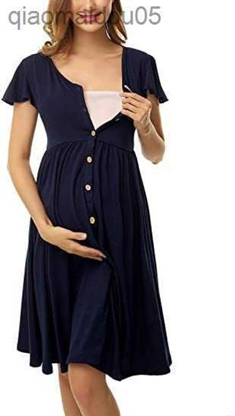 maternity v neck breastfeeding dress maternity nursing dress pajamas maternity breastfeeding short sleeve dress l230712, White
maternity v neck breastfeeding dress maternity nursing dress pajamas maternity breastfeeding short sleeve dress l230712, White