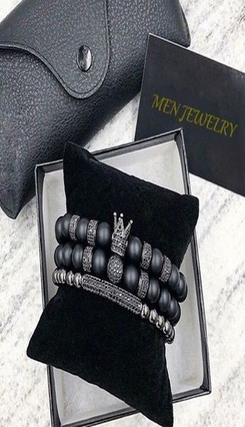 2pcsset uxury fashion crown charm bracelet natural stone for women and mens pulseras masculina jewelry gift holiday valentine1298835, Golden;silver
2pcsset uxury fashion crown charm bracelet natural stone for women and mens pulseras masculina jewelry gift holiday valentine1298835, Golden;silver