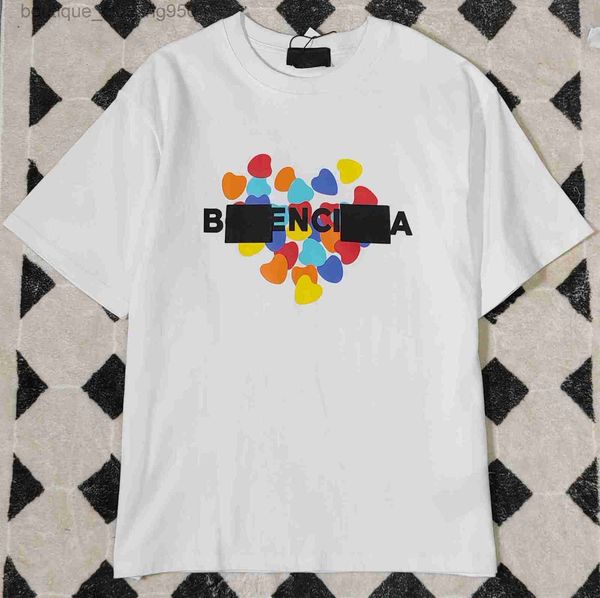 summer mens womans t shirts designer 23ss new colorful little love couple men and women stars same casual short sleeved t-shirt, White;black
summer mens womans t shirts designer 23ss new colorful little love couple men and women stars same casual short sleeved t-shirt, White;black