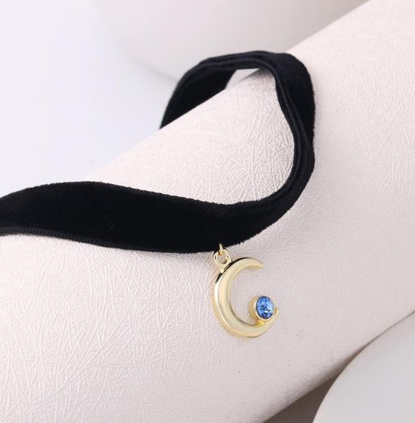 new cute star moon pendant black velvet rope charms choker collar necklace female collier bijoux girls gift efn018v6491510, Silver
new cute star moon pendant black velvet rope charms choker collar necklace female collier bijoux girls gift efn018v6491510, Silver