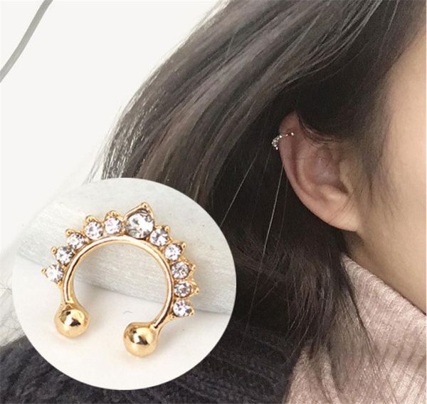 ek165 new fashion european american pendientes simple nonpierced ear cuff crystal clip earrings for women jewelry gift brincos9320444, Silver
ek165 new fashion european american pendientes simple nonpierced ear cuff crystal clip earrings for women jewelry gift brincos9320444, Silver