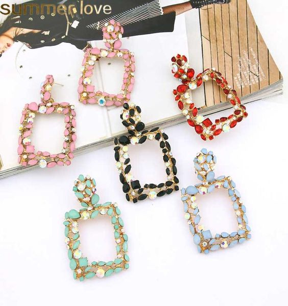 crystal stone big square drop earrings gold silver color round square metal dangle earrings for women gift jewelry 20199758249, Golden
crystal stone big square drop earrings gold silver color round square metal dangle earrings for women gift jewelry 20199758249, Golden