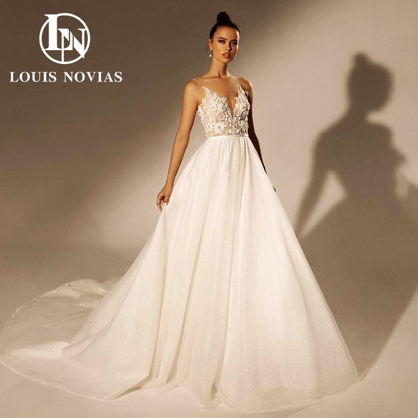 a-line wedding dress 2023 fairy sweetheart applique spaghetti straps backless dreamy lace dress for bride natural vestidos de novia, White
a-line wedding dress 2023 fairy sweetheart applique spaghetti straps backless dreamy lace dress for bride natural vestidos de novia, White