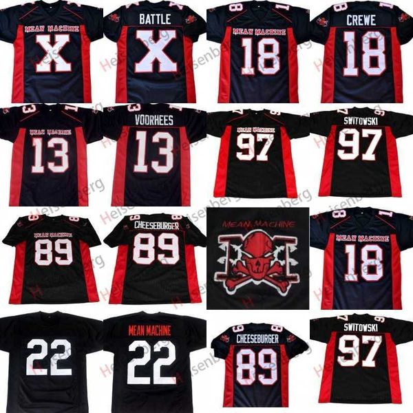 longest yard movie jersey batte x jason voorhees mean machine paul crewe cheeseburger 100% stitched custom retro football jerseys black, Black;red
longest yard movie jersey batte x jason voorhees mean machine paul crewe cheeseburger 100% stitched custom retro football jerseys black, Black;red