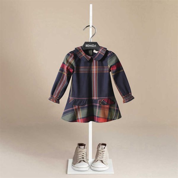 girl's dresses 2023 long sleeve girl dress plaid princess party kids clothing children's wear 100% cotton autumn fashion girls aut, Red;yellow
girl's dresses 2023 long sleeve girl dress plaid princess party kids clothing children's wear 100% cotton autumn fashion girls aut, Red;yellow