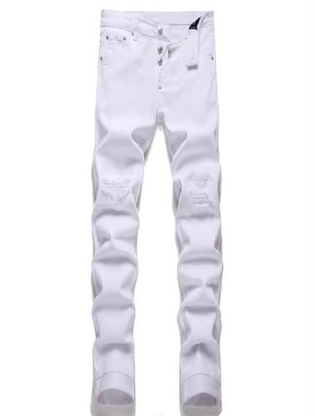 white slim fit stretch ripped men jeans printed men039s button fly denim trousers nn33cvgd5224620, Blue
white slim fit stretch ripped men jeans printed men039s button fly denim trousers nn33cvgd5224620, Blue
