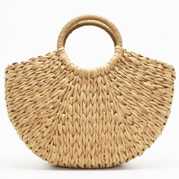 other bags fashionable summer women's straw women's handbag large capacity round handbag women's vintage drawstring shell han, Black;red
other bags fashionable summer women's straw women's handbag large capacity round handbag women's vintage drawstring shell han, Black;red