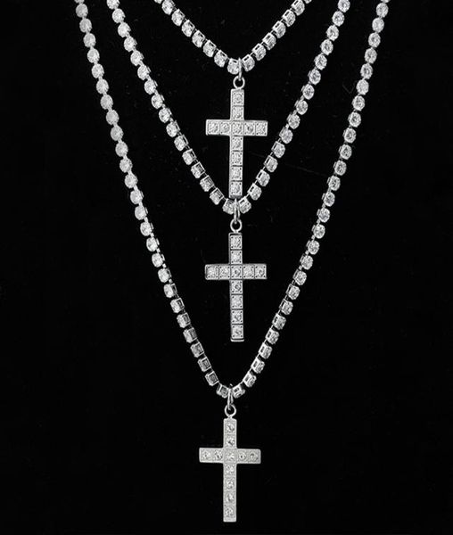 men039s stainless steel pendant necklace cz cubic zircon cross hip hop cluster simulated diamond tennis 455060cm chain5949193, Silver
men039s stainless steel pendant necklace cz cubic zircon cross hip hop cluster simulated diamond tennis 455060cm chain5949193, Silver