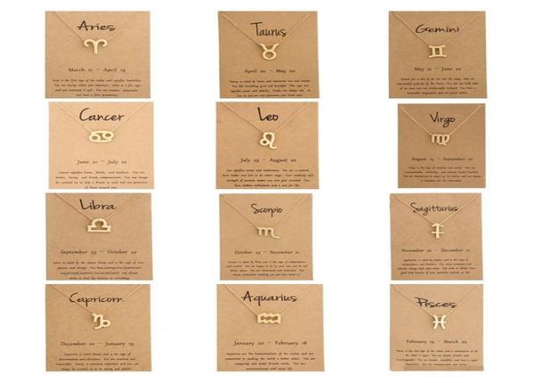12 zodiac necklaces with gift card constellation sign pendant gold chains necklace for men women fashion jewelry in bulk7836305, Silver
12 zodiac necklaces with gift card constellation sign pendant gold chains necklace for men women fashion jewelry in bulk7836305, Silver