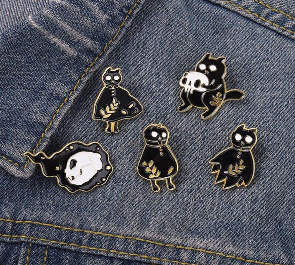 black color halloween day enamel brooches pin for women fashion dress coat shirt demin metal funny brooch pins badges promotion gi6255219, Gray
black color halloween day enamel brooches pin for women fashion dress coat shirt demin metal funny brooch pins badges promotion gi6255219, Gray