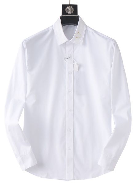 2023 luxury designer men's shirt fashion casual street p luxury shirt autumn summer slimming the most avant-garde european and american, White;black
2023 luxury designer men's shirt fashion casual street p luxury shirt autumn summer slimming the most avant-garde european and american, White;black