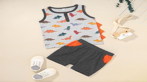 boys dinosaur vestpants sets summer 2021 stylish children boutique clothing 15t kids sleeveless 2 pc set3055203, White
boys dinosaur vestpants sets summer 2021 stylish children boutique clothing 15t kids sleeveless 2 pc set3055203, White