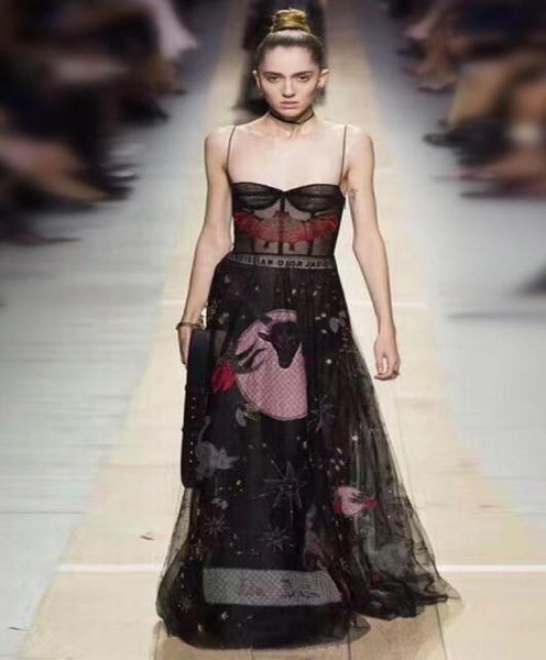 runway dress 2017 black spaghetti straps celebrity style dress mesh bat embroidery beads vestidos de festa n0119198703
runway dress 2017 black spaghetti straps celebrity style dress mesh bat embroidery beads vestidos de festa n0119198703