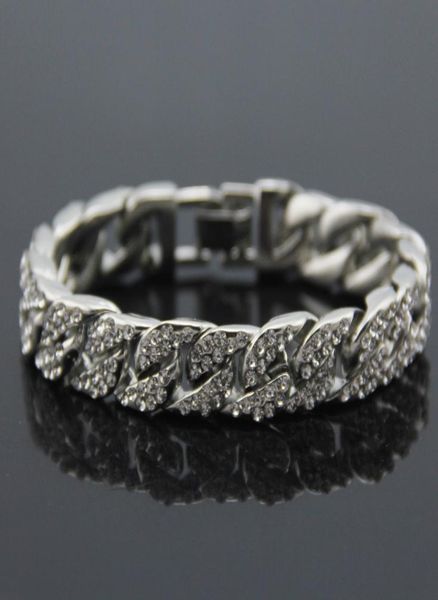 mens luxury gold color iced out rhinestone fashion bracelets bangles miami cuban link chain bracelet for hip hop4469321, Golden;silver
mens luxury gold color iced out rhinestone fashion bracelets bangles miami cuban link chain bracelet for hip hop4469321, Golden;silver