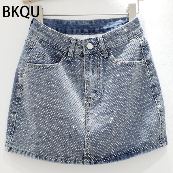 women s jumpsuits rompers bkqu 2023 denim mini skirt fashion party club diamonds high waist jean skirt y2k aesthetic korean bottoms 230711, Black;white
women s jumpsuits rompers bkqu 2023 denim mini skirt fashion party club diamonds high waist jean skirt y2k aesthetic korean bottoms 230711, Black;white