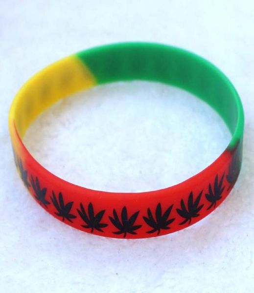 50pcs multicolor maple leaf silicone wristband bracelet popular logo fashion women men bracelets bangles8020649, Golden;silver
50pcs multicolor maple leaf silicone wristband bracelet popular logo fashion women men bracelets bangles8020649, Golden;silver