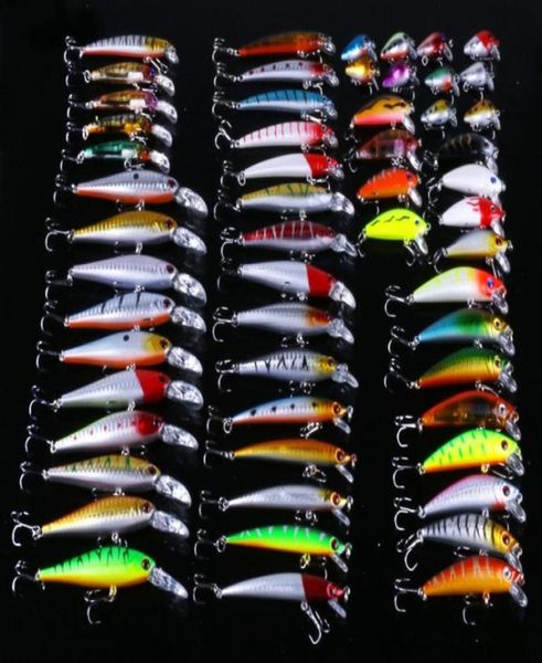 56pcslot mixed minnow crankbait fishing lure kits bass baits set ater pesca hooks outdoor sports wobblers87427298325391
56pcslot mixed minnow crankbait fishing lure kits bass baits set ater pesca hooks outdoor sports wobblers87427298325391