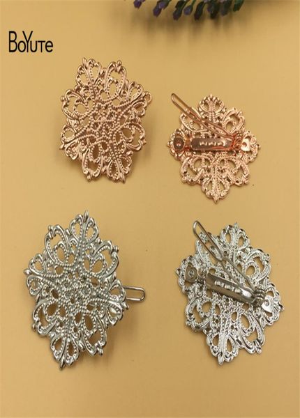 boyute 10pcs 42mm filigree flower hair clips pins 6 colors plated vintage women hair decoration accesories3748358, Golden;white
boyute 10pcs 42mm filigree flower hair clips pins 6 colors plated vintage women hair decoration accesories3748358, Golden;white
