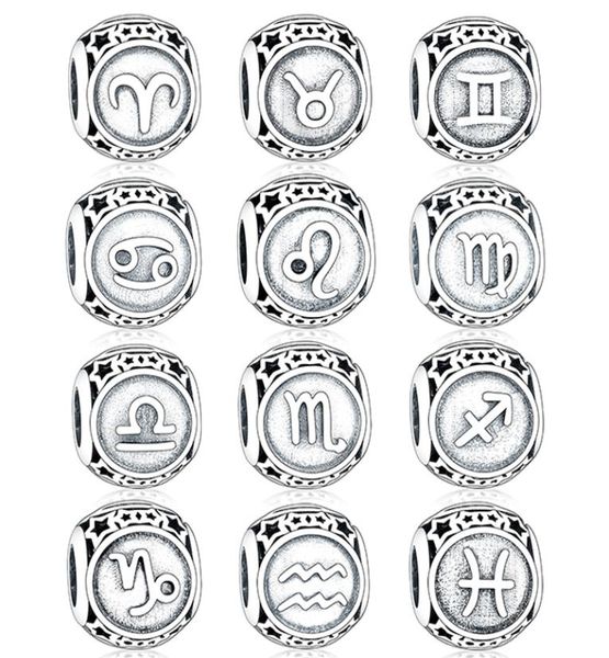 fit original brand charm bracelet 925 sterling silver hollow star round 12 constellations scorpio aries beads making diy berloque1092127, Black
fit original brand charm bracelet 925 sterling silver hollow star round 12 constellations scorpio aries beads making diy berloque1092127, Black