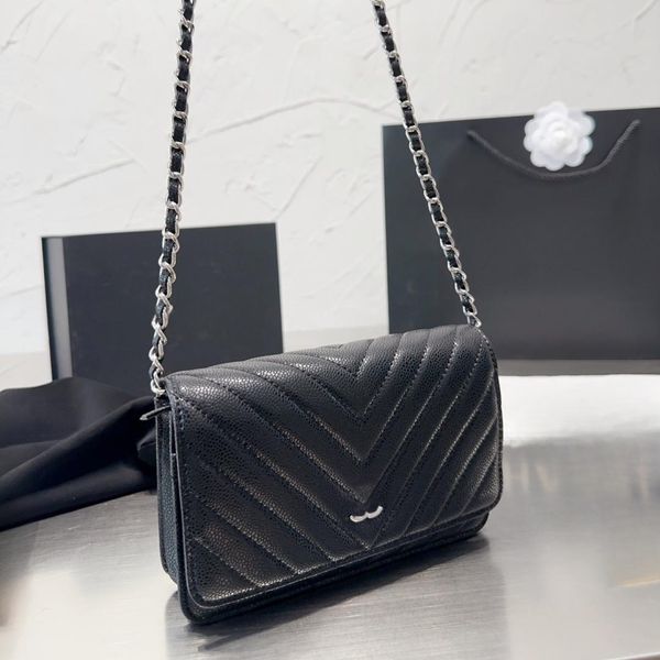 designer shoulder bag women's casual crossbody bag caviar genuine leather bag luxury wocl envelope bag messenger bag 
designer shoulder bag women's casual crossbody bag caviar genuine leather bag luxury wocl envelope bag messenger bag