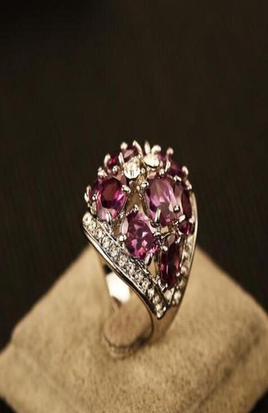 fashion personality gem amethyst female imitation platinum ring exaggerated trendy fashion female wild ring party casual jewelry r6039517, Silver
fashion personality gem amethyst female imitation platinum ring exaggerated trendy fashion female wild ring party casual jewelry r6039517, Silver