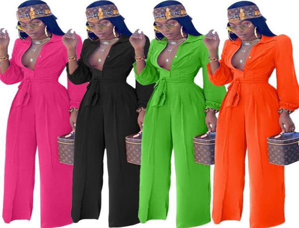 women039s jumpsuits rompers women jumpsuit full sleeve shirt collar button up with belt office lady bodysuit overall romper w3412918, Black;white
women039s jumpsuits rompers women jumpsuit full sleeve shirt collar button up with belt office lady bodysuit overall romper w3412918, Black;white