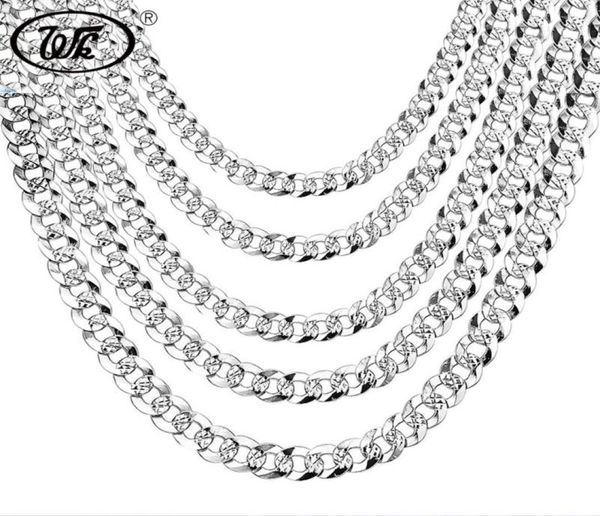 wk 100 925 sterling silver mens silver chain necklace men hip hop rapper curb cuban link chain male 4mm 5mm 6mm 20 22 26" nm0052646551
wk 100 925 sterling silver mens silver chain necklace men hip hop rapper curb cuban link chain male 4mm 5mm 6mm 20 22 26" nm0052646551