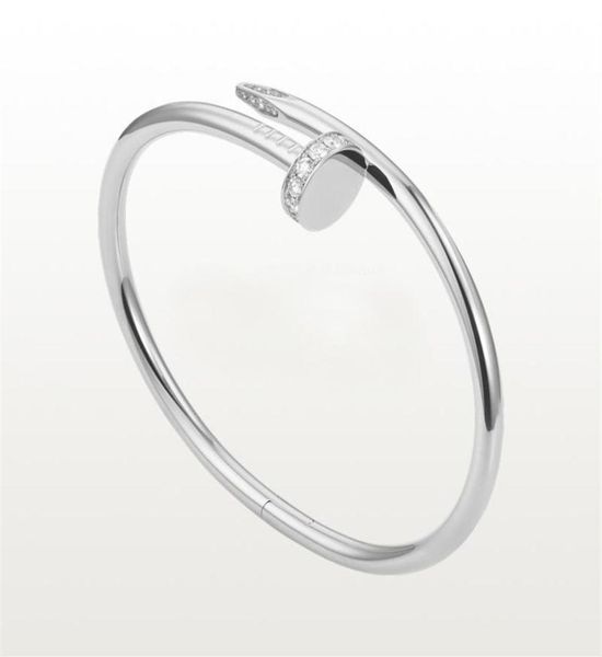 nail bracelet designer bracelets luxury jewelry for women bangle fashion accessories titanium steel alloy goldplated craft never 3216398, White
nail bracelet designer bracelets luxury jewelry for women bangle fashion accessories titanium steel alloy goldplated craft never 3216398, White